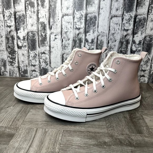 Converse CTAS Eva Lift Hi A01509C Stone Mauve Women - Picture 3 of 9